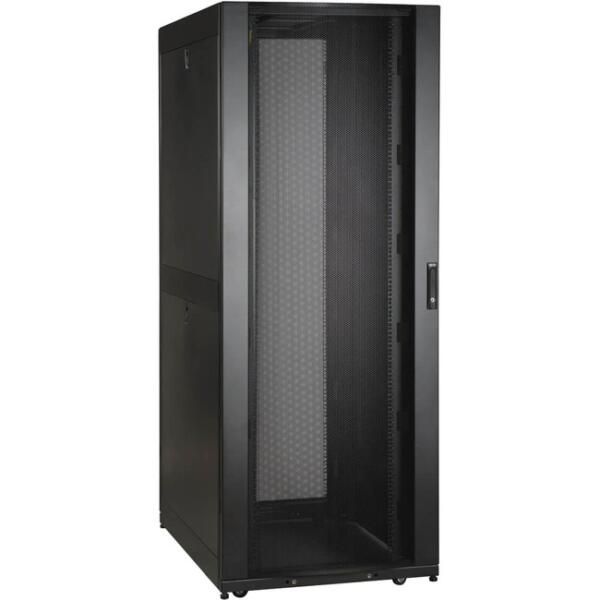 Tripp Lite by Eaton 42U SmartRack Wide Standard-Depth Rack Enclosure Cabinet with doors