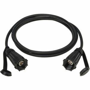 Eaton Tripp Lite Series Rigid Industrial RF Coaxial Cable (M/M) - IP68, BNC Connectors, 10 ft. (3.1 m), Black