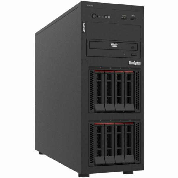 Lenovo ThinkSystem ST250 V3 7DCEA023NA Tower Server - 1 x Intel Xeon E-2434 3.40 GHz - 16 GB RAM - Serial ATA/600 Controller