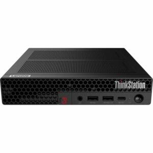 Lenovo ThinkStation P3 30H0006TUS Workstation - 1 x Intel Core i9 14th Gen i9-14900 - vPro Technology - 32 GB - 1 TB SSD - Tiny - Black