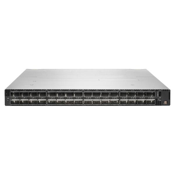 NVIDIA QM9790 switch front view