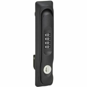 Eaton Tripp Lite Series SmartRack Locking Door Handles for Server Rack Front and Back Doors, 4-Digit Combination Lock, 2 Keys