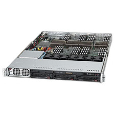 Supermicro SuperServer 8016B-6F Server Barebone System - 1U Rack-mountable - Socket LGA-1567 - 2 x Processor Support