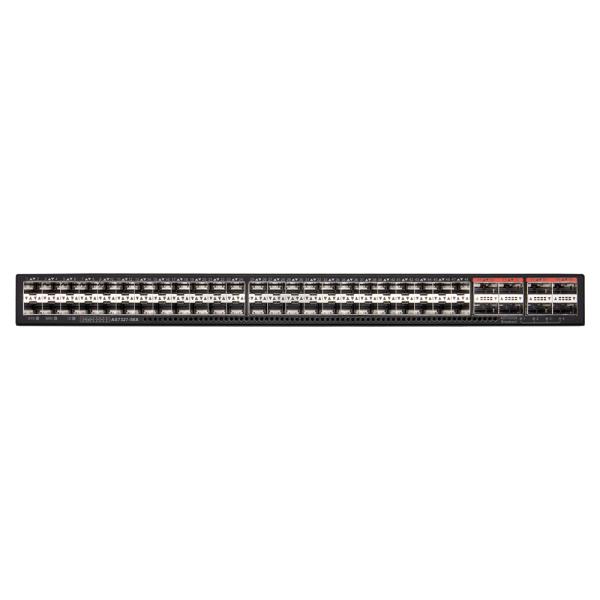 Edge-Core DCS213 AS7327-56X switch front view