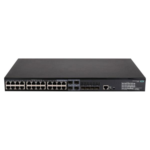 HPE Comware 5140EI 24-Port PoE Ethernet Switch front view