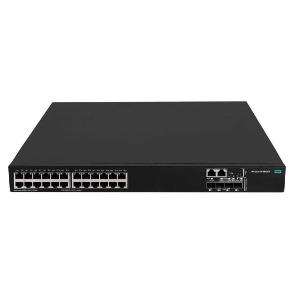 HPE Comware 5520HI 24-Port PoE Ethernet Switch front view