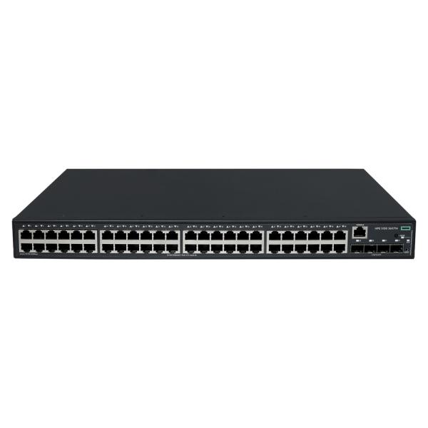 HPE Comware 2050 48-Port PoE Ethernet Switch front view