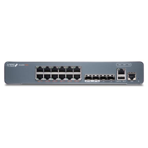 Juniper EX4000-12P switch front view