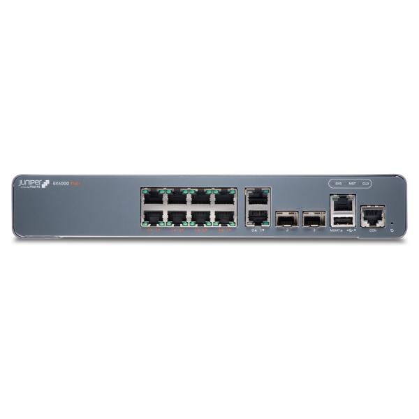 Juniper EX4000-8P switch front view
