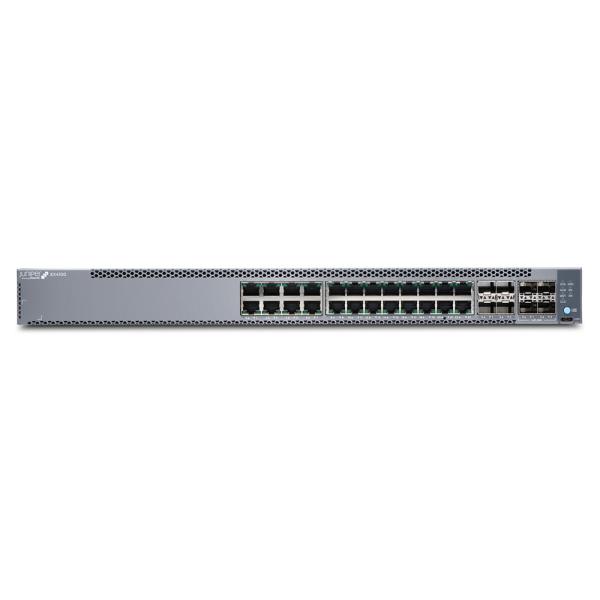 Juniper EX4100-24T switch front view