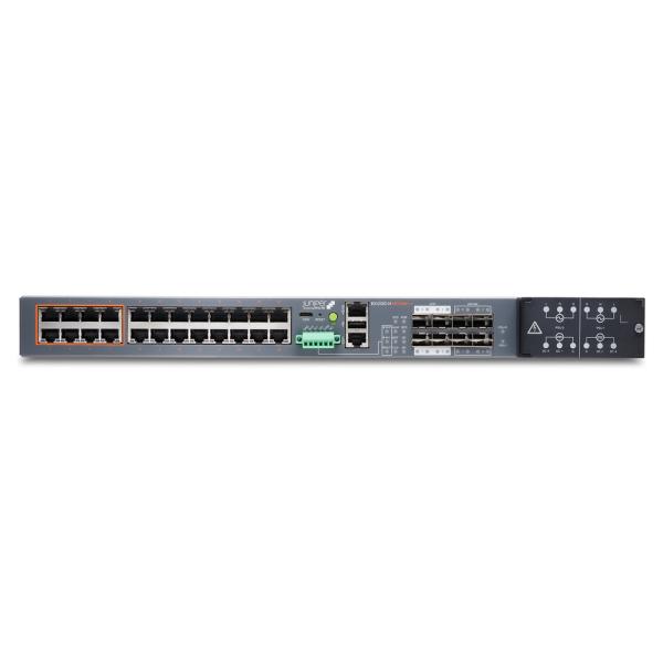 Juniper EX4100-H-24MP switch front view