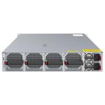 Micas Networks M2-W6940-64OC-FA rear view showing four fan modules and two power supplies